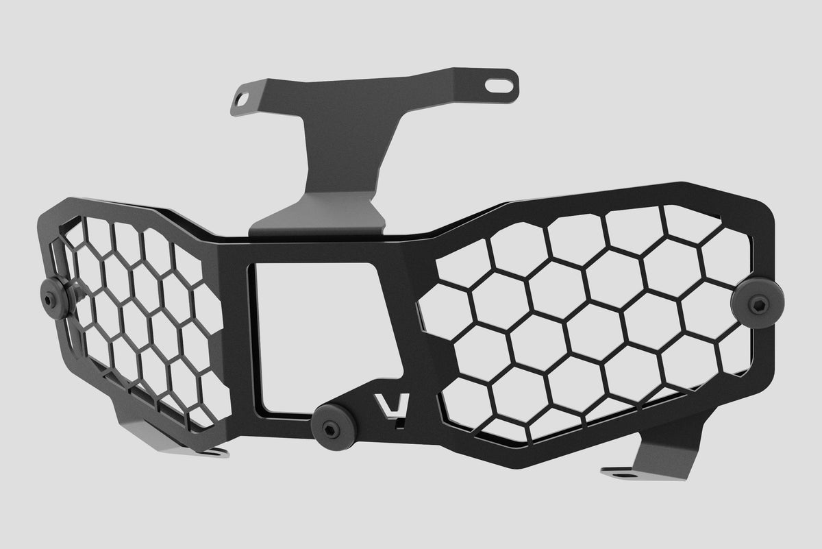 Yakk Kove 800 X Headlight Guard Black