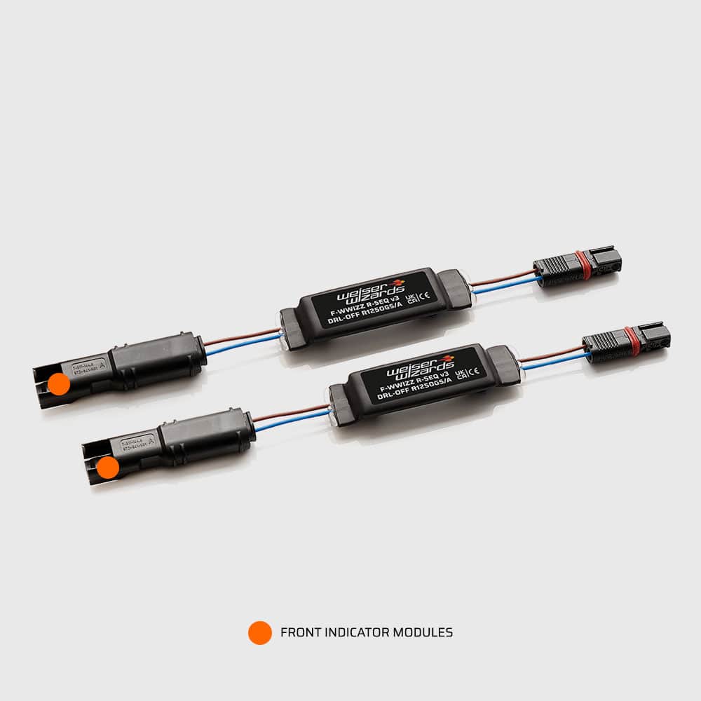 Weiser Technik WEISER WIZARDS – BMW Multifunction Indicators Re-Sequencing Modules R1250 GS/A 2021+ (Full Kit) - image 3