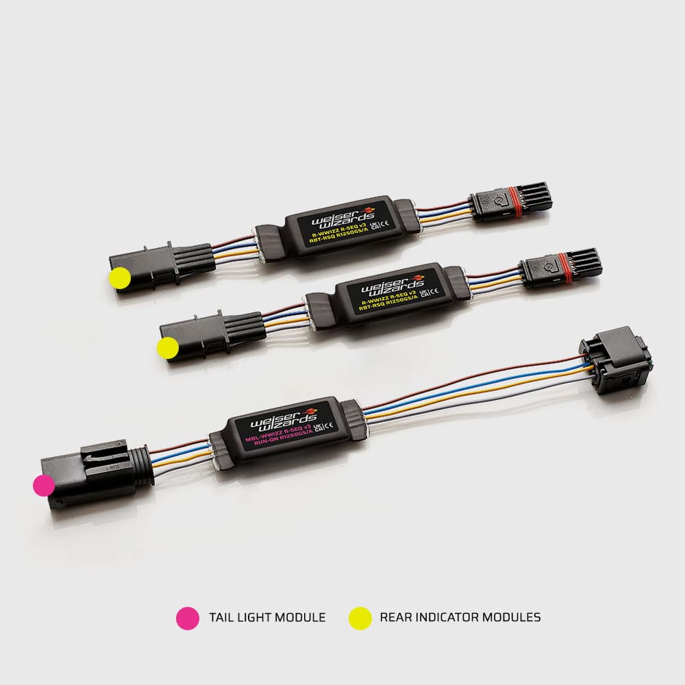 Weiser Technik WEISER WIZARDS – BMW Multifunction Indicators Re-Sequencing Modules R1250 GS/A 2021+ (Front Only) - image 4